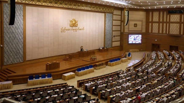 Quốc hội Myanmar. (Nguồn: THX/TTXVN)