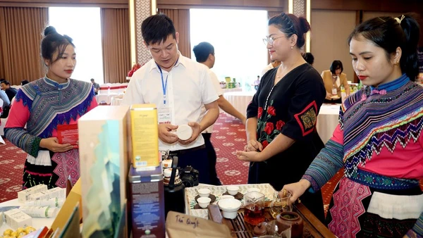 Phân Bổ Gần 7.500 Tỷ Đồng Kế Hoạch Đầu Tư Công Vốn Ngân Sách Trung Ương Cho 2 Bộ Và 1 Địa Phương Các Đại Biểu Tham Quan Gian Trưng Bày Sản Phẩm Tiêu Của Các Cơ Sở Công Nghiệp Nông Thôn.