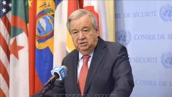 Tổng thư ký Liên hợp quốc (LHQ) Antonio Guterres. (Ảnh: Kyodo/TTXVN)