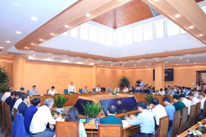 Hội nghị lấy ý kiến về đồ án Quy hoạch tổng thể Thủ đô tầm nhìn 100 nămm.