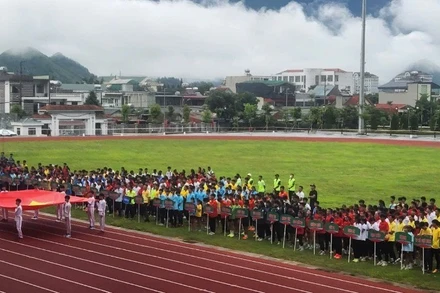 Khai mạc Giải vô địch điền kinh các nhóm tuổi trẻ quốc gia năm 2025.