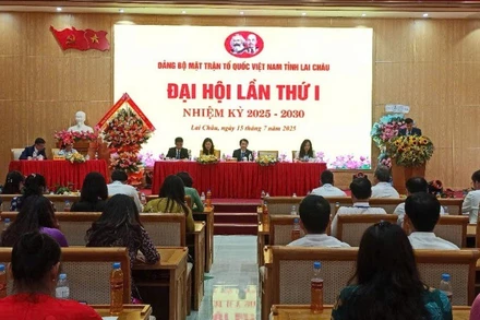 Đại hội Đảng bộ Mặt trận Tổ quốc Việt Nam tỉnh Lai Châu lần thứ nhất.