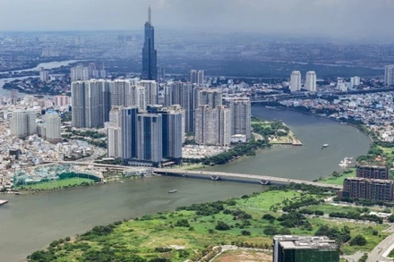 Một góc đô thị Thành phố Hồ Chí Minh. (Ảnh: VGP)