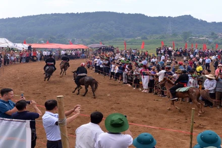 Lễ hội đua ngựa xã Tả Lèng là lễ hội được huyện Tam Đường tổ chức thường niên trước khi giải thể vào ngày 1/7 vừa qua.
