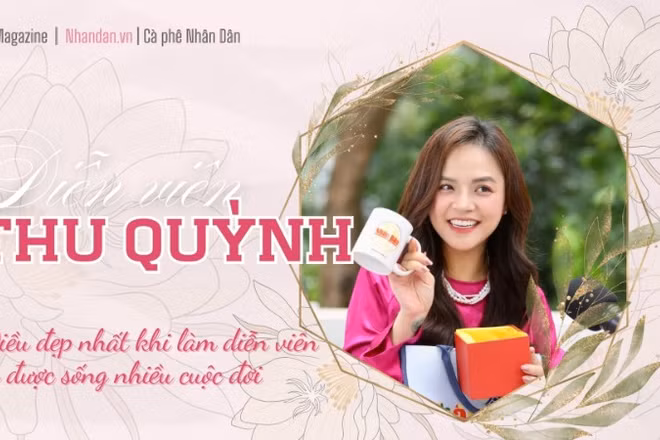 Diễn viên Thu Quỳnh – gương mặt quen thuộc với khán giả qua các vai diễn trong Về nhà đi con, Quỳnh búp bê, Cha tôi, người ở lại – chia sẻ những trải nghiệm sâu sắc tại buổi talkshow Cà phê Nhân Dân.