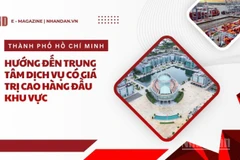 Thành phố Hồ Chí Minh hướng đến trung tâm dịch vụ có giá trị cao hàng đầu khu vực