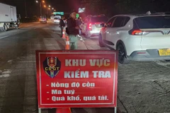 Toàn lực lượng Cảnh sát giao thông tập trung lực lượng xử lý vi phạm nồng độ cồn trong một khung giờ.