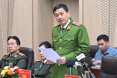 Thiếu tướng Nguyễn Mạnh Hùng, Phó Cục trưởng Cảnh sát điều tra tội phạm về tham nhũng, kinh tế, buôn lậu, Bộ Công an cung cấp thông tin về vụ án.