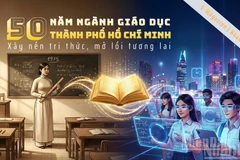 50 năm ngành giáo dục Thành phố Hồ Chí Minh: Xây nền tri thức, mở lối tương lai
