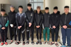 Tám đối tượng gây rối trật tự công cộng tại khu vực hầm Kim Liên.