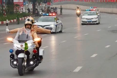 146 cán bộ, chiến sĩ có thành tích đột xuất trong công tác bảo đảm trật tự an toàn giao thông, dẫn đoàn, phục vụ Đại hội đại biểu toàn quốc lần thứ XIV của Đảng.