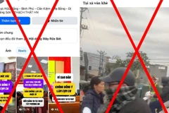 Những thông tin xuyên tạc, sai sự thật về công tác giải phóng mặt bằng trên địa bàn Thành phố Hà Nội.