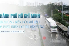 Thành phố Hồ Chí Minh Thích ứng biến đổi khí hậu để phát triển đô thị bền vững