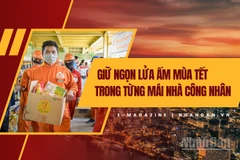 Giữ ngọn lửa ấm mùa tết trong từng mái nhà công nhân
