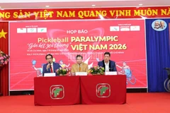 Ban tổ chức công bố giải Pickleball Paralympic Việt Nam năm 2026.