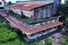 Chợ Phú Hữu bị bỏ hoang.
