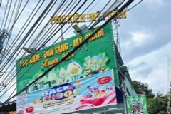 Cửa hàng nơi xảy ra sự việc.