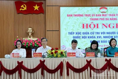 Năm ứng cử viên đại biểu Quốc hội khóa XVI, nhiệm kỳ 2026-2031, đơn vị bầu cử số 4, thành phố Đà Nẵng.