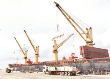 Cảng quốc tế Long An đủ năng lực tiếp nhận tàu cập cảng có tải trọng 70.000 DWT.
