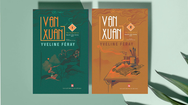 Bộ tiểu thuyết "Vạn Xuân". (Ảnh: Nhà xuất bản Phụ nữ Việt Nam) vanxuan.jpg