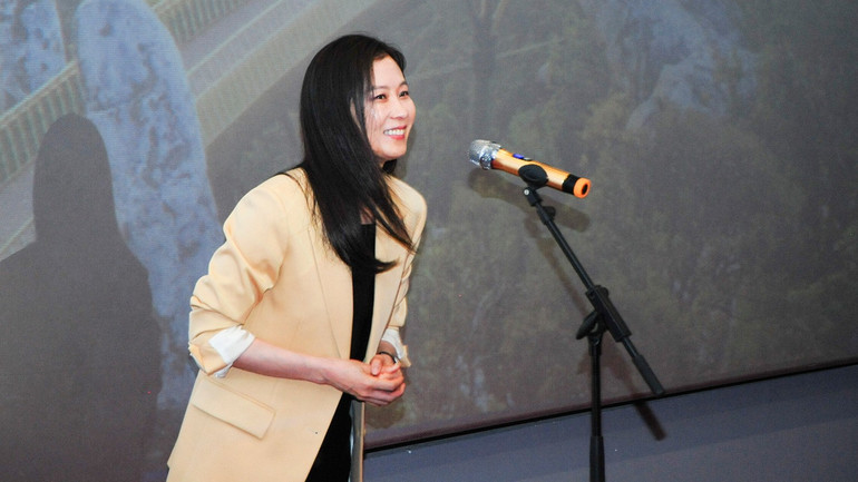 Moon So Ri giao lưu với khán giả Đà Nẵng. tieudiem-moon1.jpg