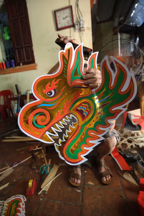 Làng vàng mã "vào vụ" Rằm tháng Bảy ảnh 6
