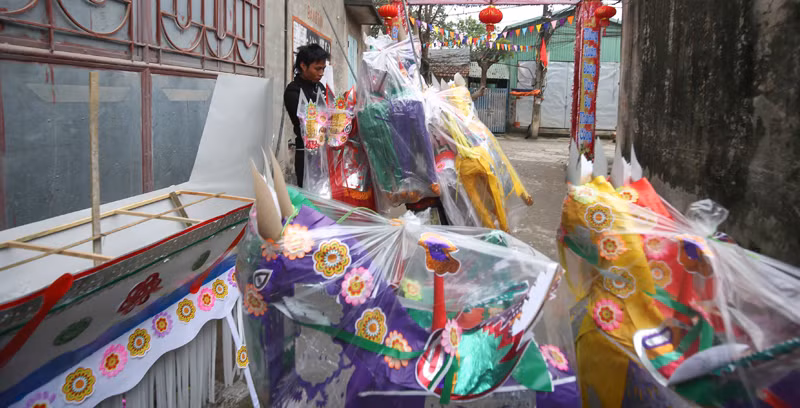 Làng vàng mã "vào vụ" Rằm tháng Bảy ảnh 11