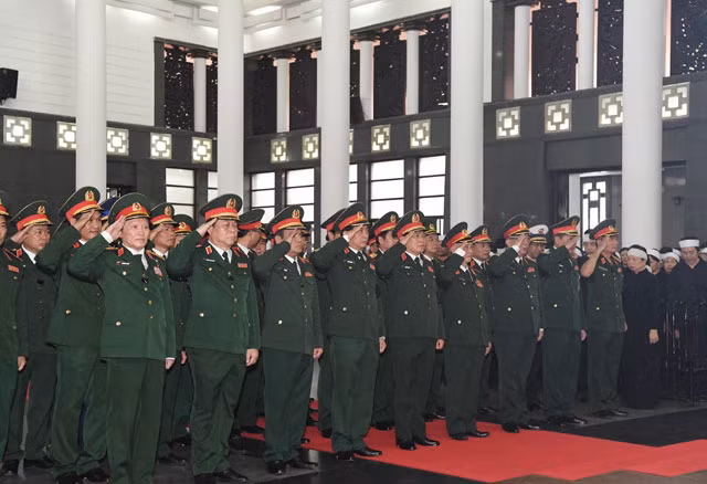 Lễ viếng Chủ tịch nước Trần Đại Quang ảnh 12 Lễ viếng Chủ tịch nước Trần Đại Quang ảnh 12