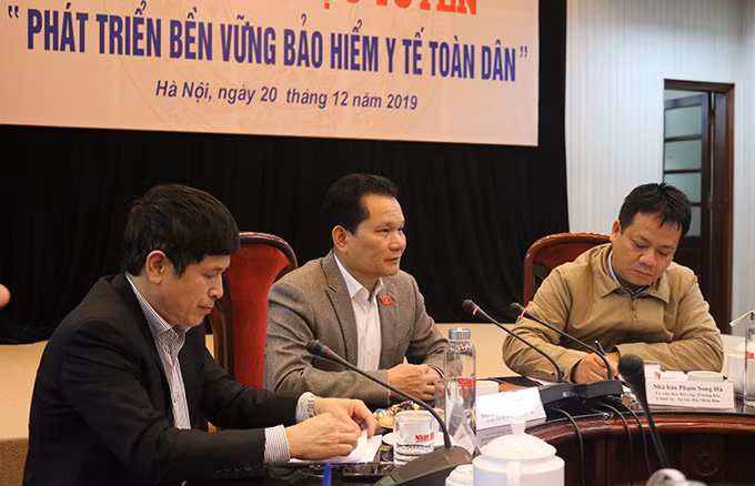 Giao lưu trực tuyến về phát triển bền vững bảo hiểm y tế toàn dân ảnh 11