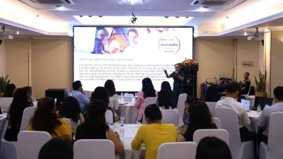Quang cảnh buổi tập huấn.