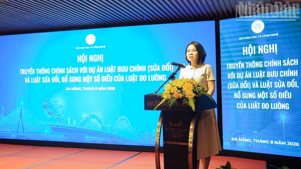 Hội nghị truyền thông chính sách đối với dự án Luật Bưu chính (sửa đổi) và Luật Sửa đổi, bổ sung một số điều của Luật Đo lường.