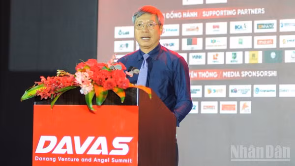 Phó Chủ tịch Ủy ban nhân dân thành phố Đà Nẵng Hồ Quang Bửu phát biểu khai mạc DAVAS 2026.
