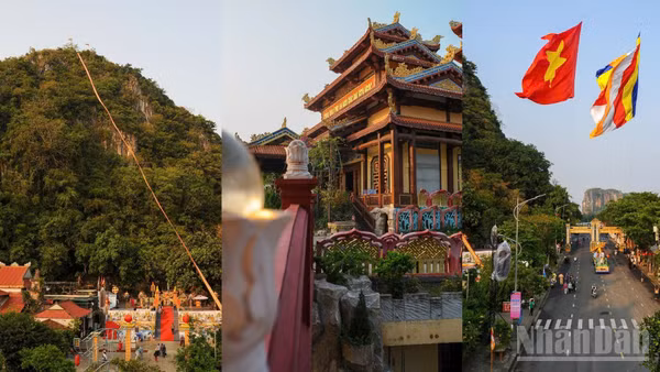 Không gian Lễ hội Quán Thế Âm Ngũ Hành Sơn năm 2026 qua các bức ảnh.