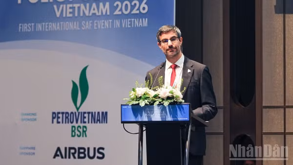 Ông Fabrice Espinosa - Tổng Giám đốc Hiệp hội nhiên liệu hàng không bền vững châu Á (ASAFA).
