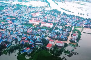 Lũ lụt lịch sử tháng 10/2025 gây thiệt hại cho tỉnh Thái Nguyên hơn 12 nghìn tỷ đồng, chủ yếu tập trung ở khu đô thị trung tâm.