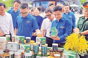 Nhiều sản phẩm OCOP đặc sắc của Nghệ An được khách hàng quan tâm tại các hội chợ.