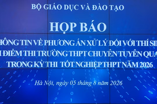 [Video] Hủy kết quả thi, tổ chức thi lại cho 328 thí sinh tại điểm thi Trường THPT Chuyên Tuyên Quang