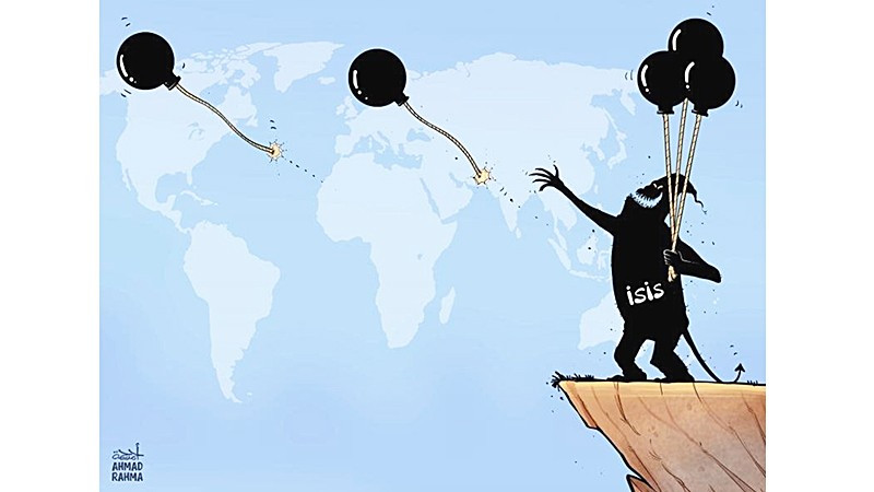 Biếm họa: AHMAD RAHMA