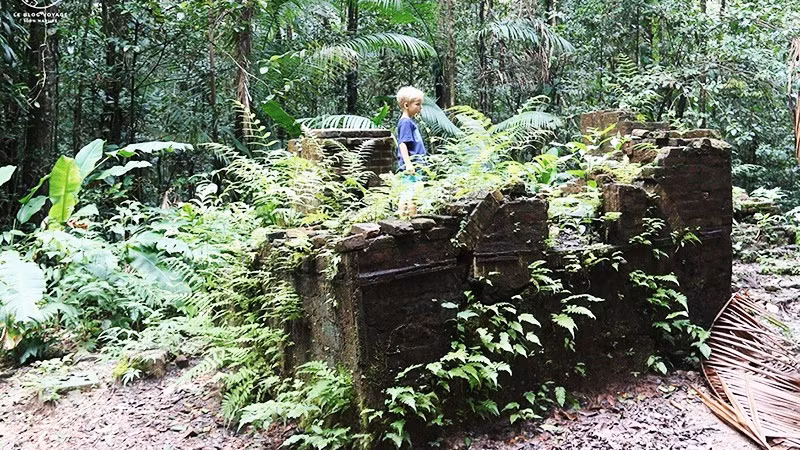 Di tích trong khu vực Nhà tù An Nam tại Guyane. Nguồn: GLOBETREKKEUSE.COM