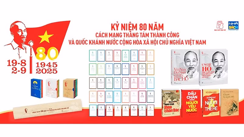 Trưng bày sách “Di sản Hồ Chí Minh”