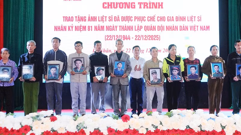 Dự án nhận được sự ủng hộ nhiệt tình và lòng cảm ơn sâu sắc của các gia đình liệt sĩ.