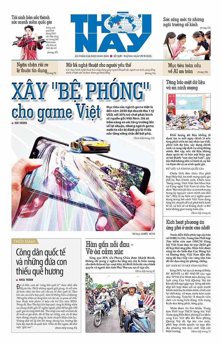 Đón đọc Thời Nay số 1639, phát hành thứ hai, ngày 29/9