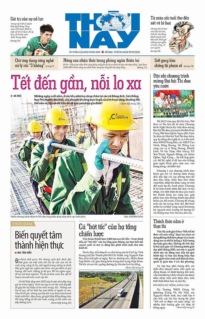 Đón đọc Thời Nay số 1665, phát hành thứ năm, ngày 29/12