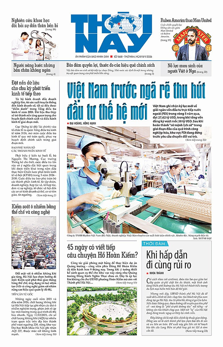 Đón đọc Thời Nay số 1668, phát hành thứ năm, ngày 8/1