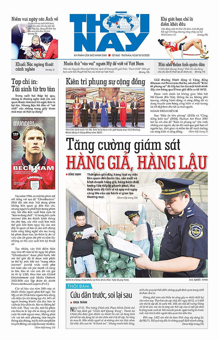 Đón đọc Thời Nay số 1662, phát hành thứ năm, ngày 18/12