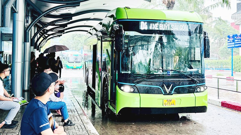 Người dân trên địa bàn Thành phố Hồ Chí Minh sẽ được miễn phí vé xe bus khi đi bầu cử.