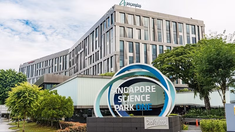 Công viên khoa học nằm dọc theo Hành lang Công nghệ của Singapore. Ảnh: ERA