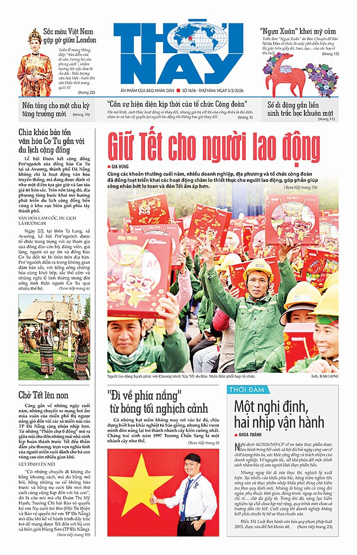 Đón đọc Thời Nay số 1676, phát hành thứ năm, ngày 5/2