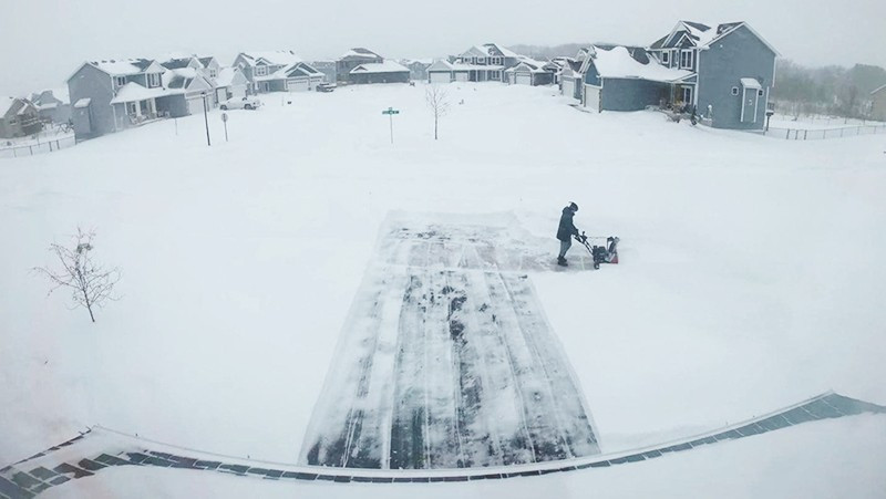 Nhiệt độ ở Minnesota giảm xuống âm 10oC vào mùa đông. Ảnh: REUTERS