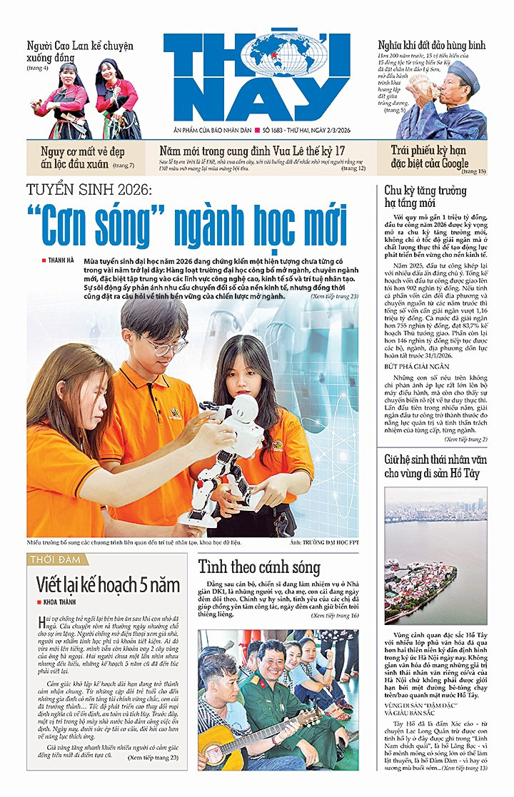 Đón đọc Thời Nay số 1683, phát hành thứ hai, ngày 2/3